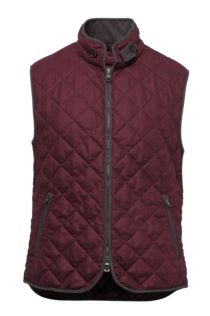 Flannel Quilted Vest - Image 3