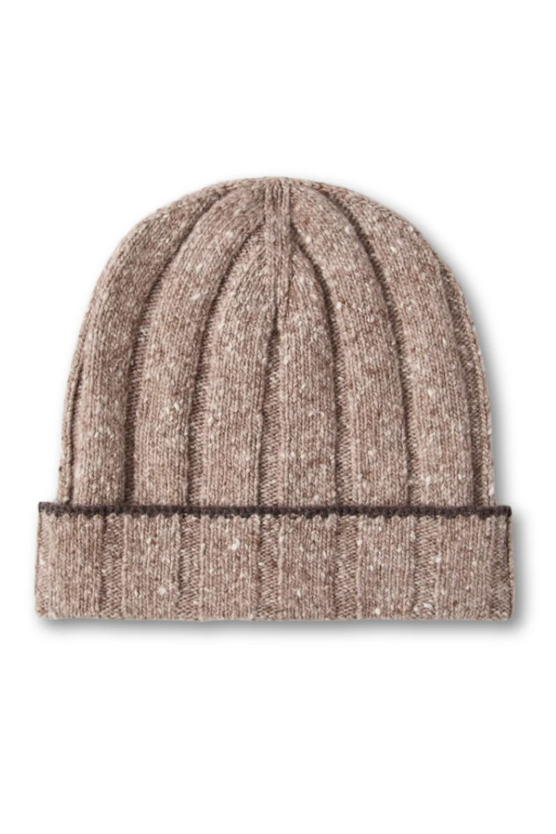 Flecked Cashmere Beanie - Image 3