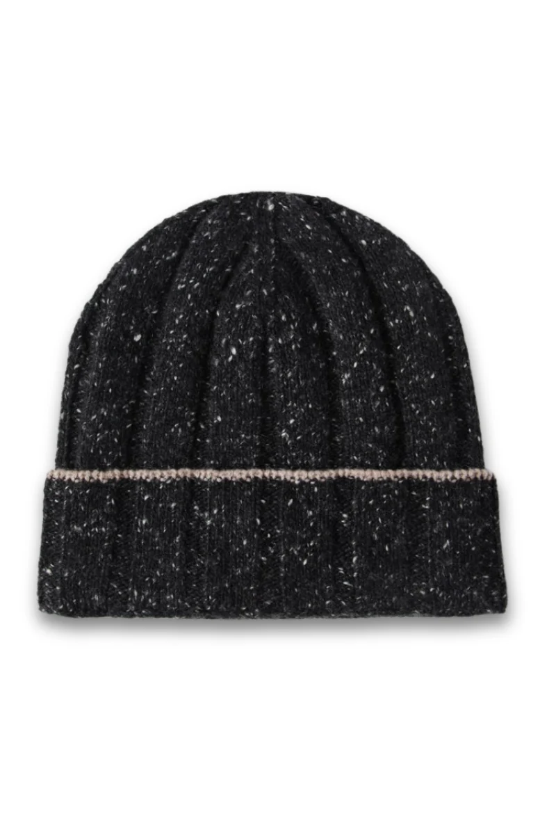 Flecked Cashmere Beanie - Image 5