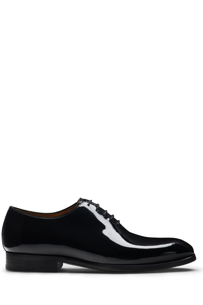 Fleur Patent Lace-Up Shoes