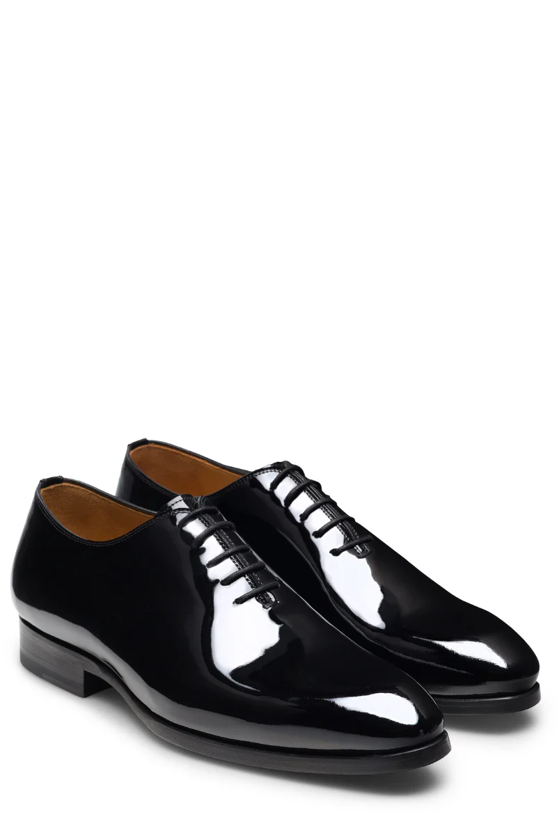 Fleur Patent Lace-Up Shoes - Image 2