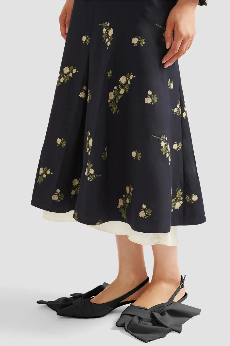 Floral Jacquard Suit - Image 4