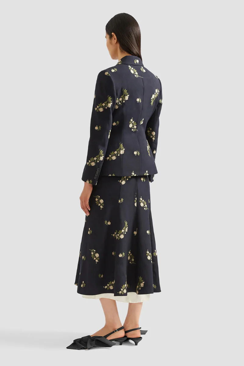 Floral Jacquard Suit - Image 5