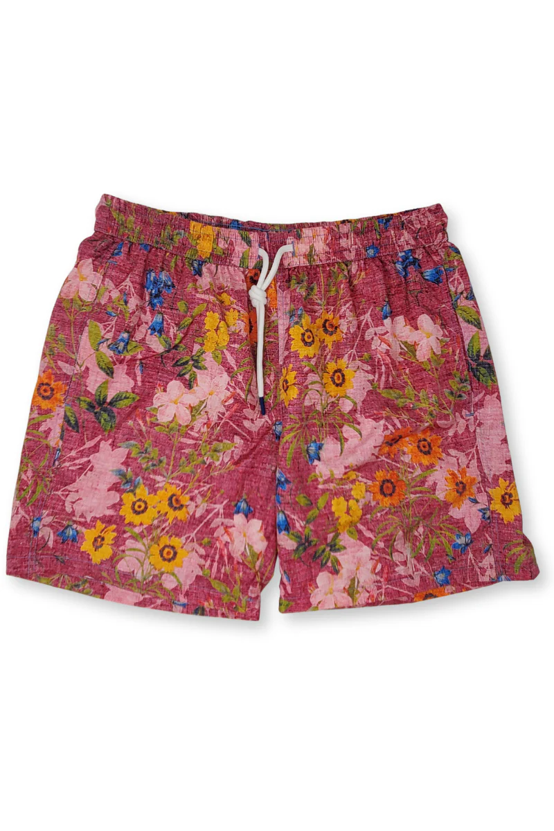 Flower Collage Swim Shorts - Image 3