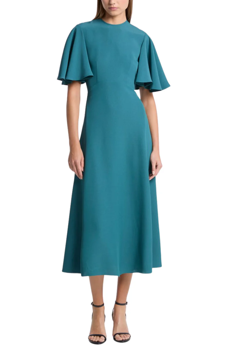 Flutter-Sleeve Dress