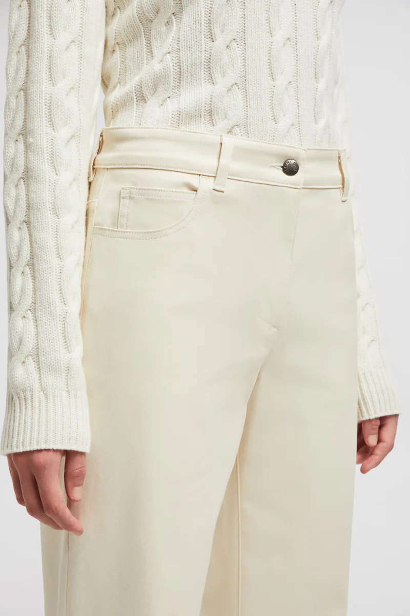 Gabardine Straight Leg Pants - Image 3