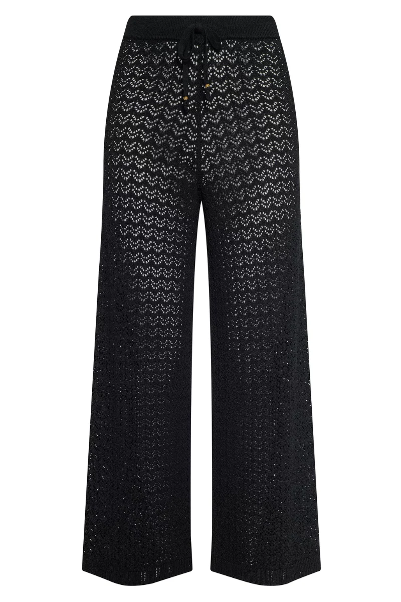 Gaelle Pointelle Knit Pant - Image 4