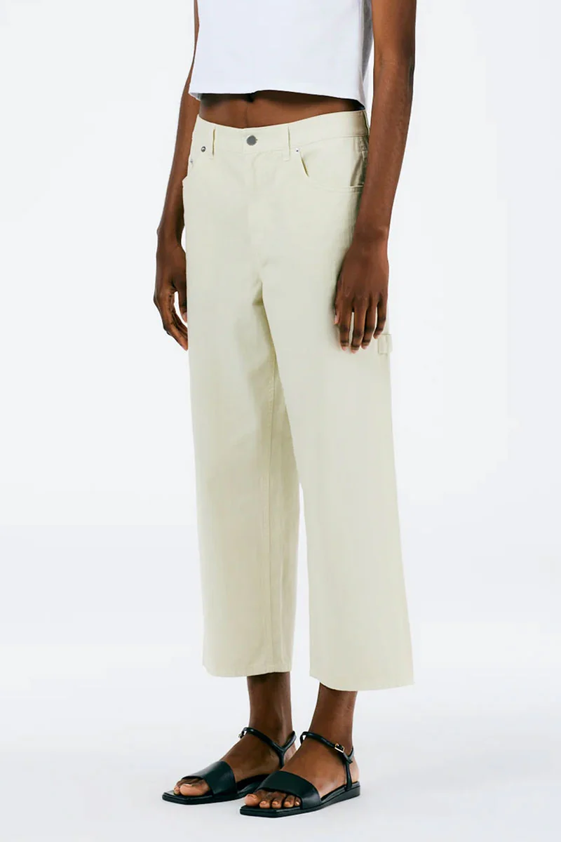 Garment Dyed Summer Twill Cropped Sam Jean - Image 3