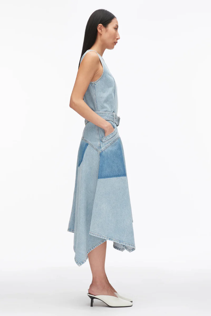 Ghost Patch Sleeveless Dress - Image 3