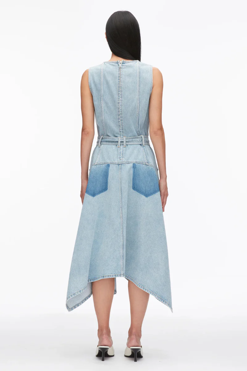 Ghost Patch Sleeveless Dress - Image 4