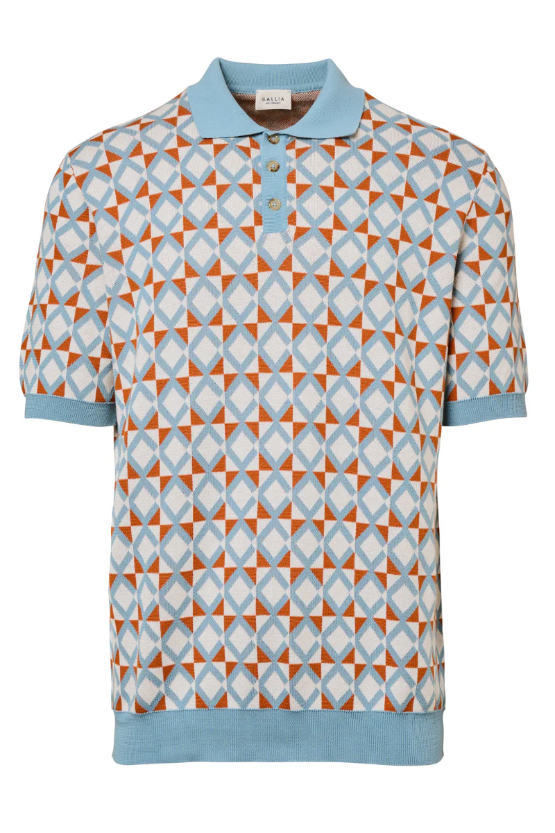 Ginko Printed Polo