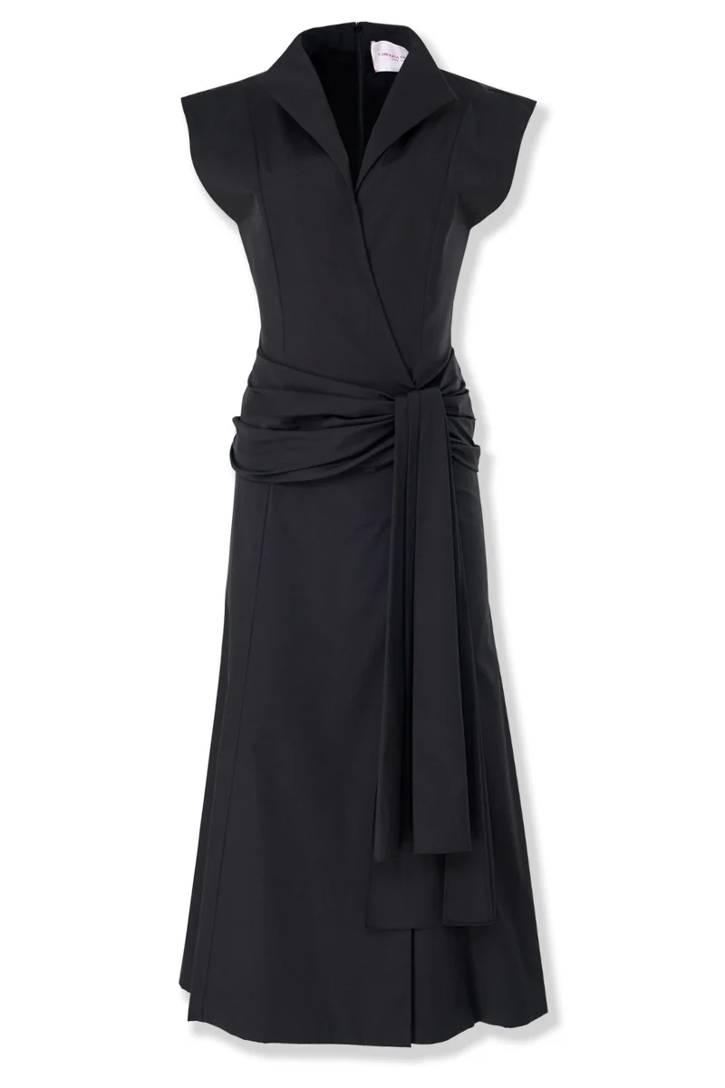 Sleeveless Wrap Dress - Image 4
