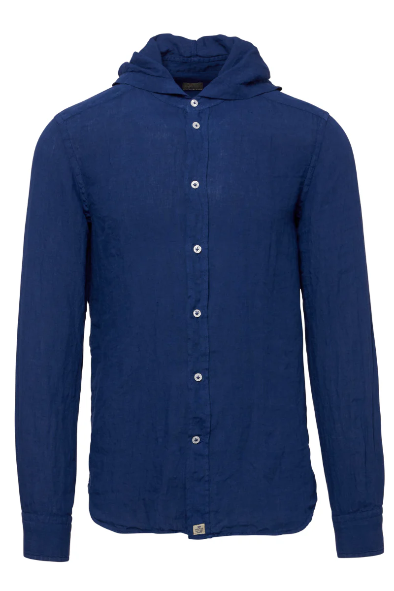 Hooded Linen Shirt - Image 2