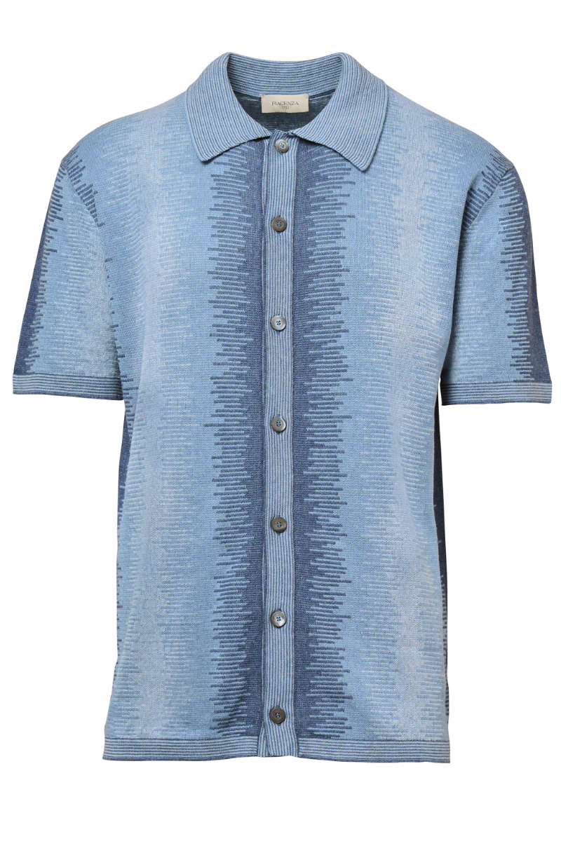 Ikat Degrade Stripe Shirt