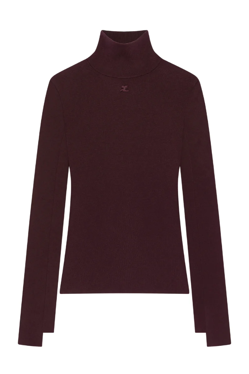Interlock Mockneck Sweater