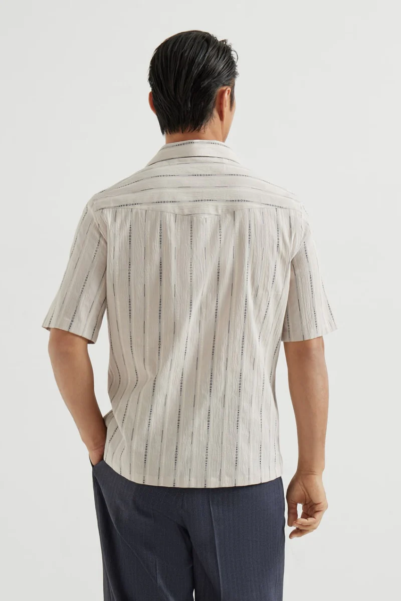Jacquard Seersucker Shirt - Image 4