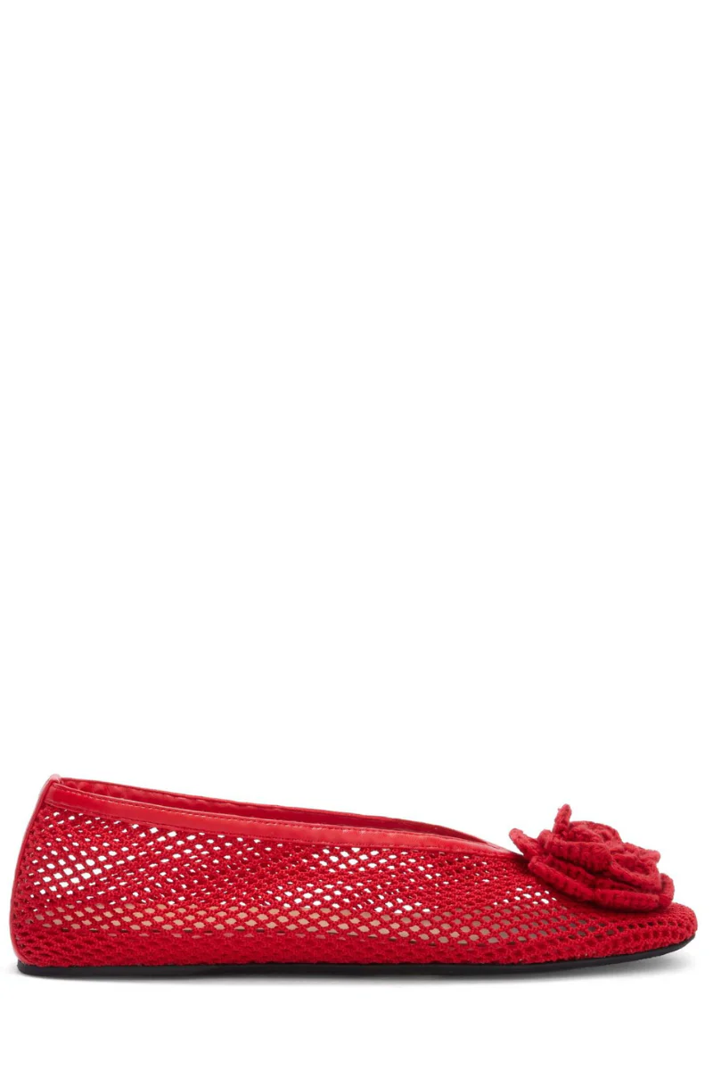 Jenny Ballerina Mesh Flat