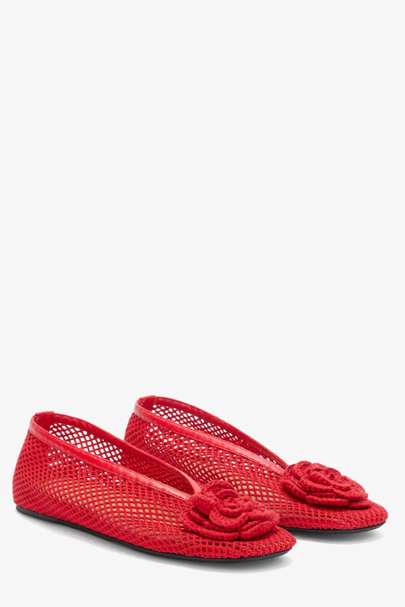 Jenny Ballerina Mesh Flat - Image 2