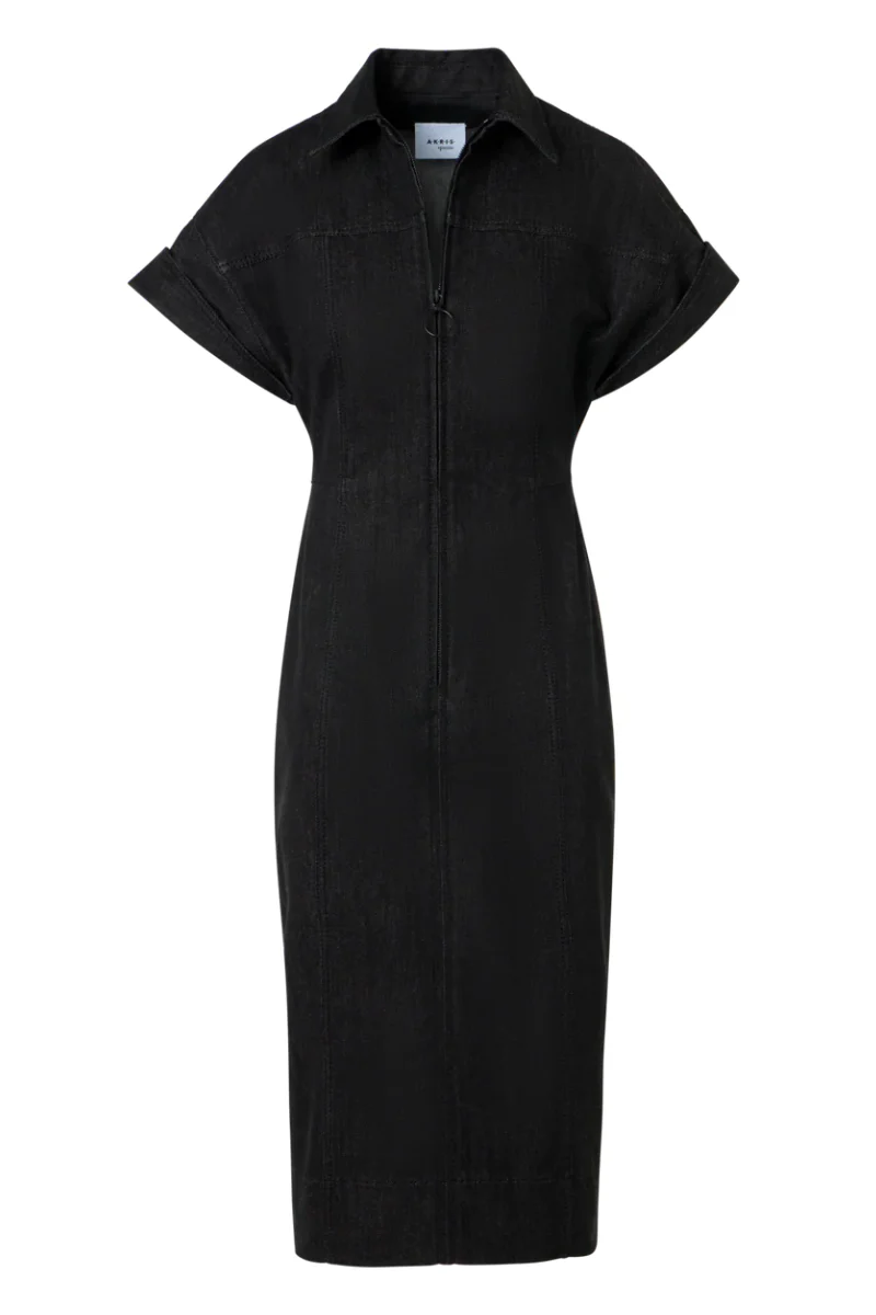 Kimono Sleeve Denim Dress