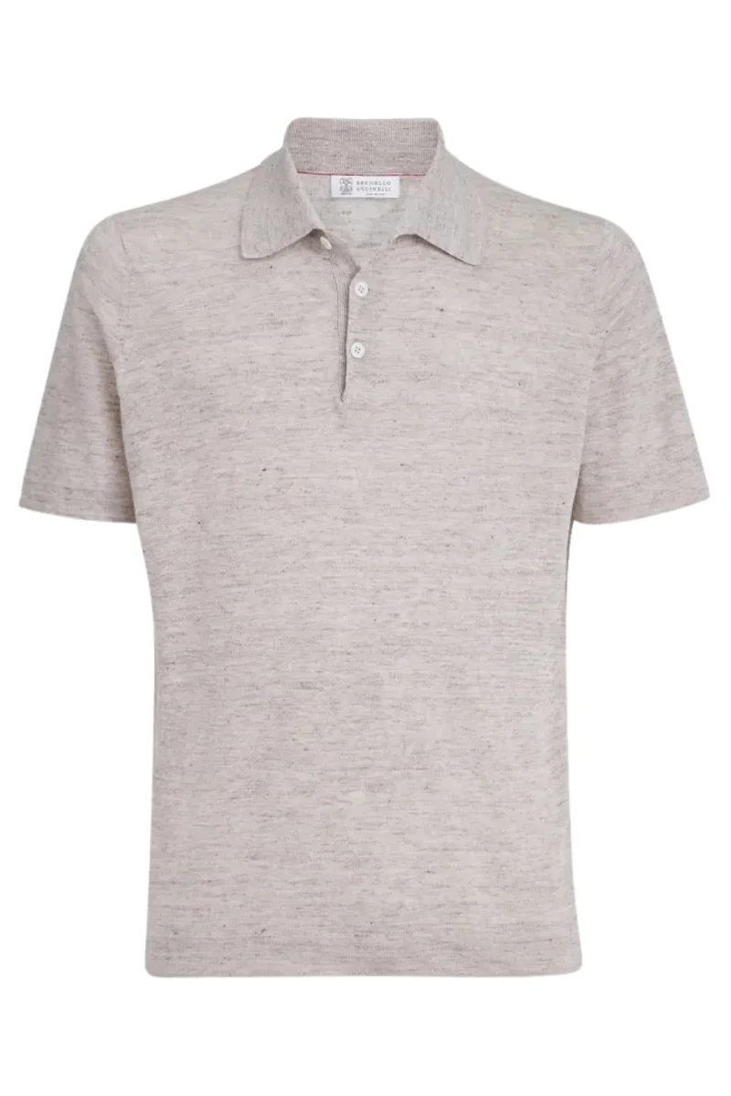 Knit Short Sleeve Polo - Image 3