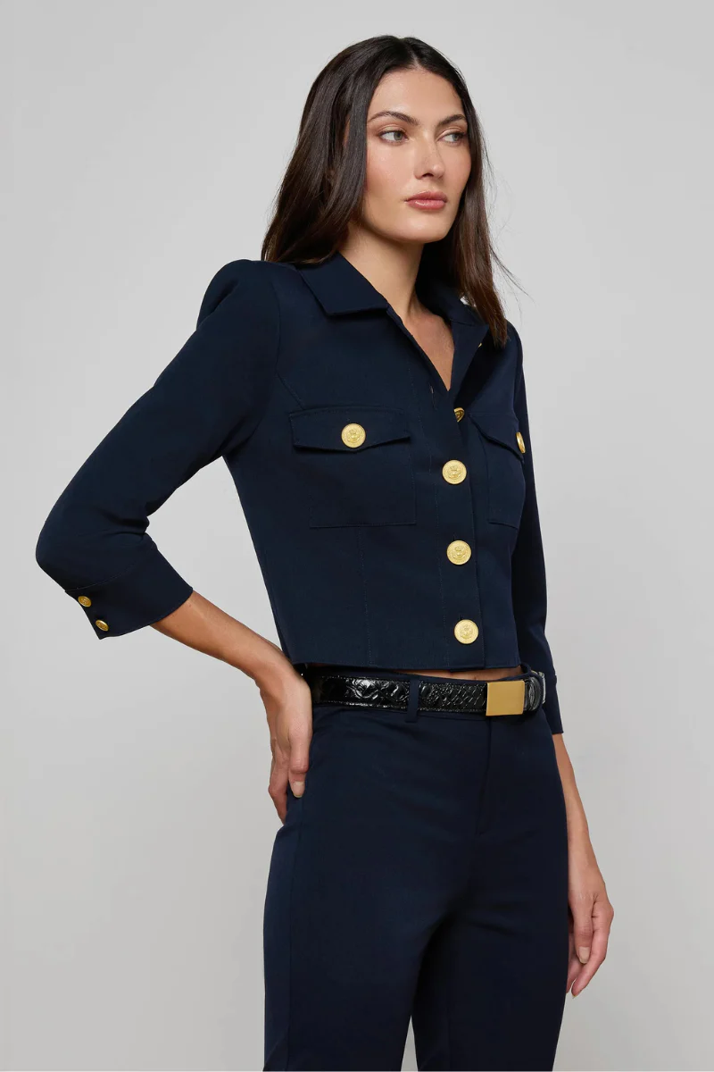 Kumi Cropped Jacket - Image 2