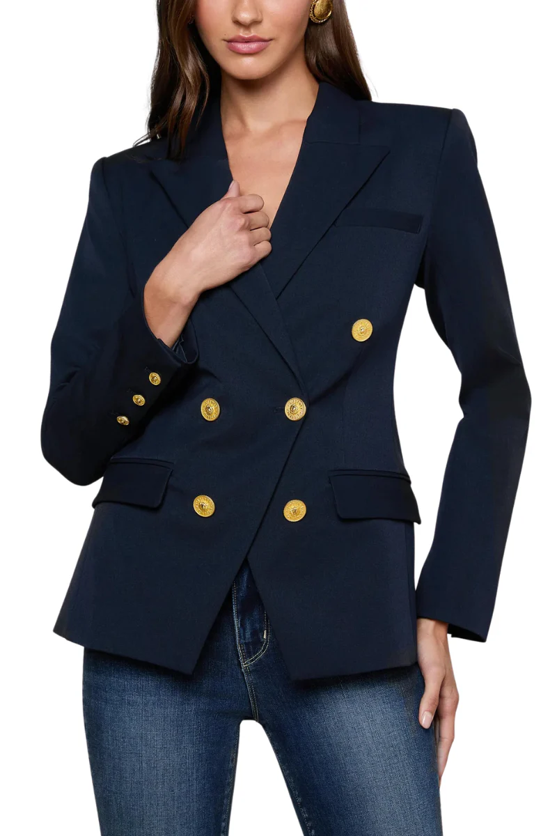 Kyomi Double-Breasted Blazer