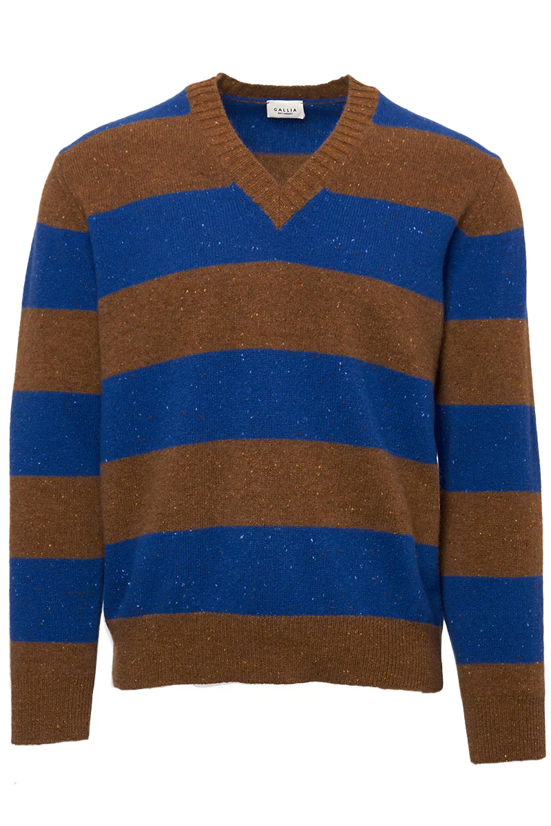 Lawrence Striped V-Neck