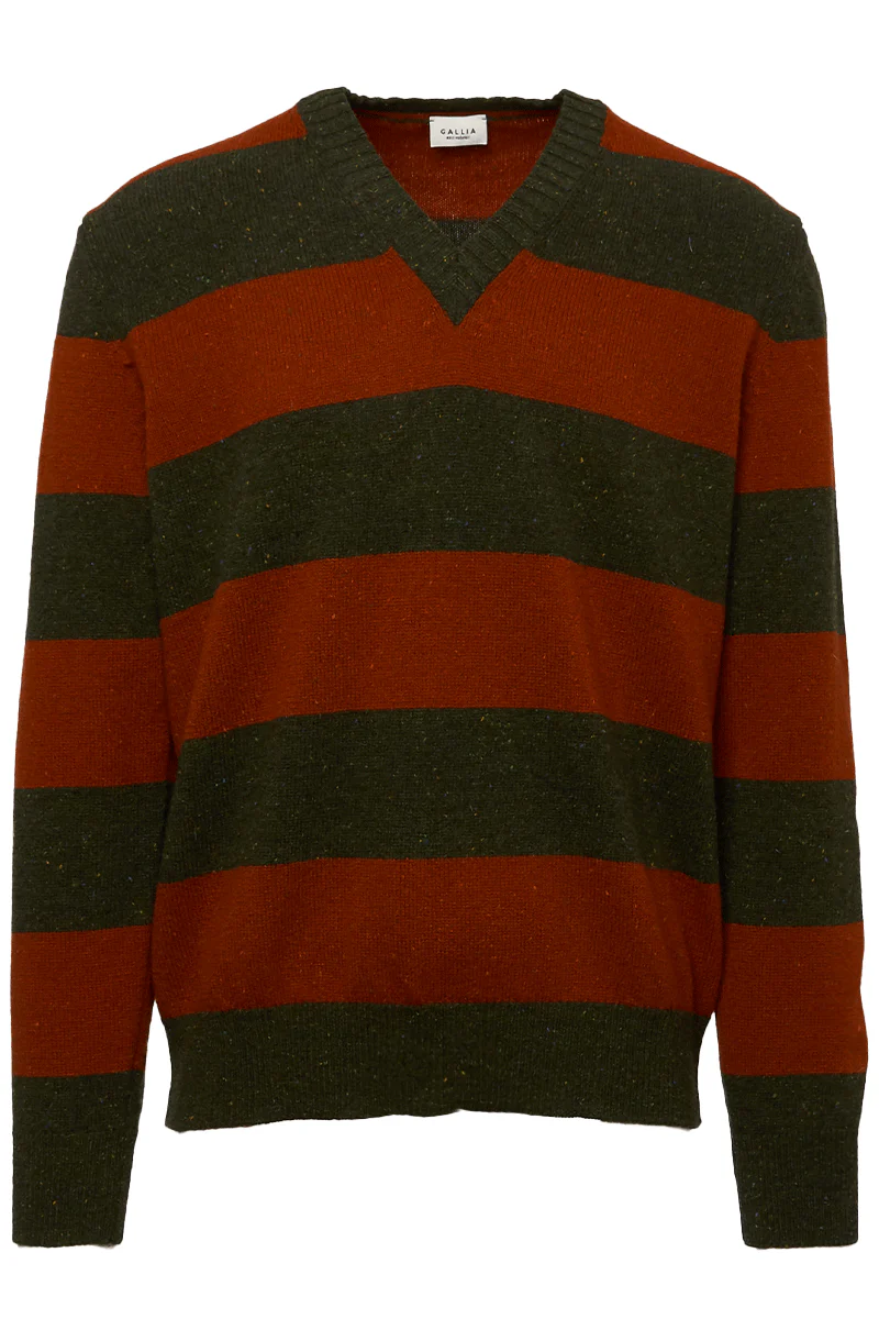 Lawrence Striped V-Neck - Image 2