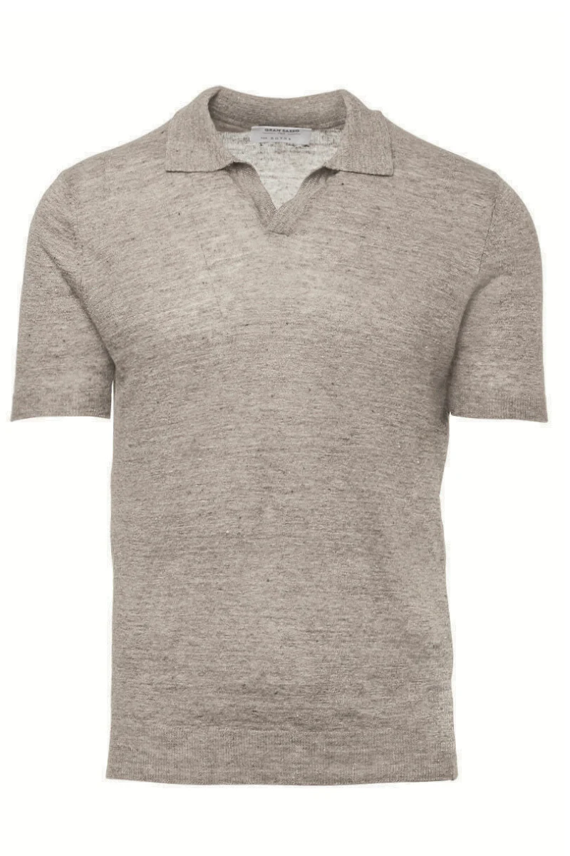 Linen Mélange Polo - Image 4
