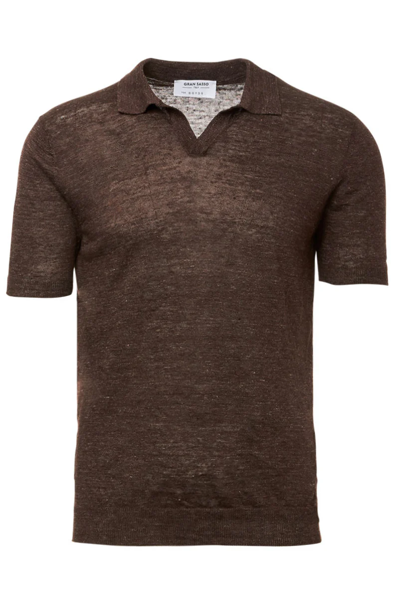 Linen Mélange Polo - Image 6