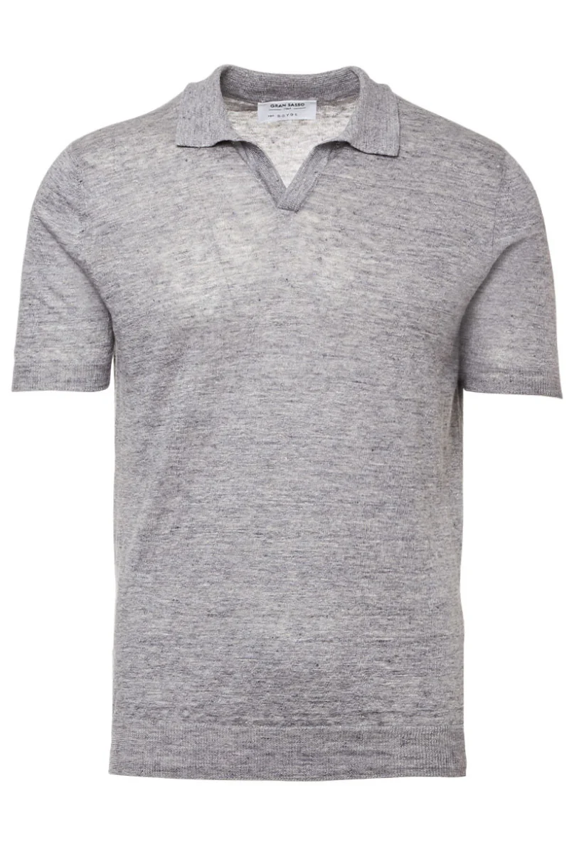 Linen Mélange Polo - Image 8