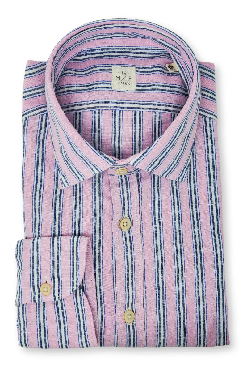 Linen Stripe Shirt - Image 2