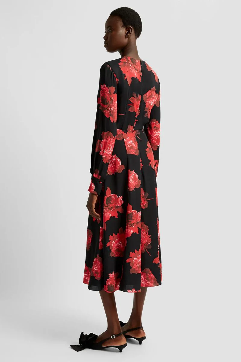 Long Sleeve Midi Dress - Image 3