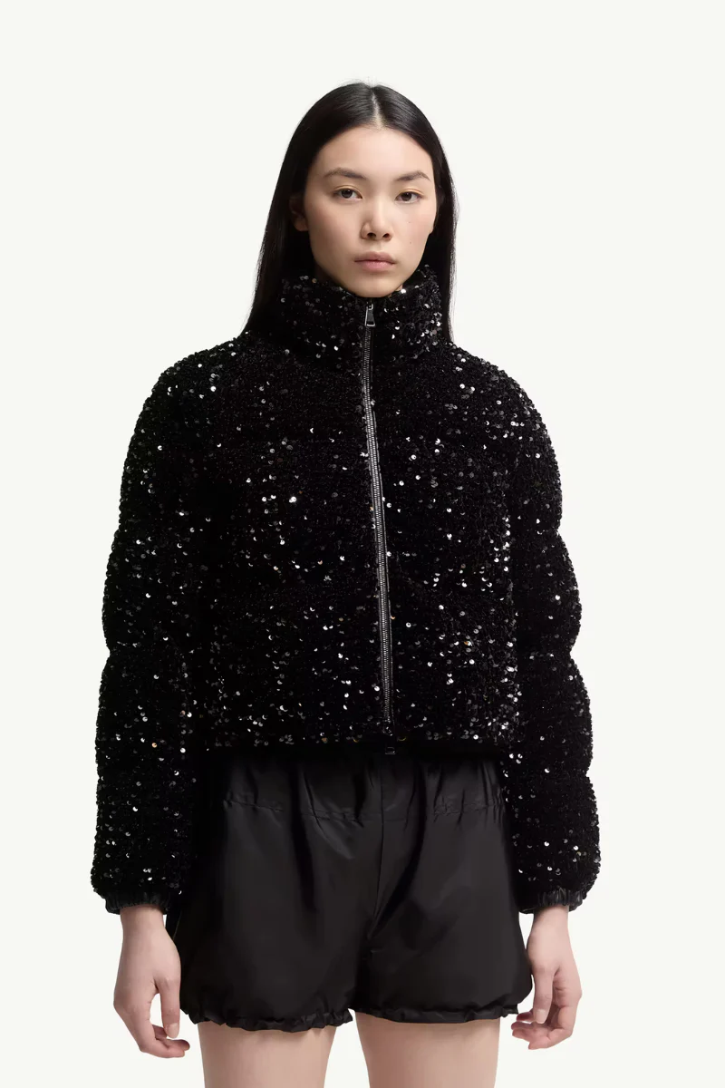Louvi Sequin Down Jacket - Image 2