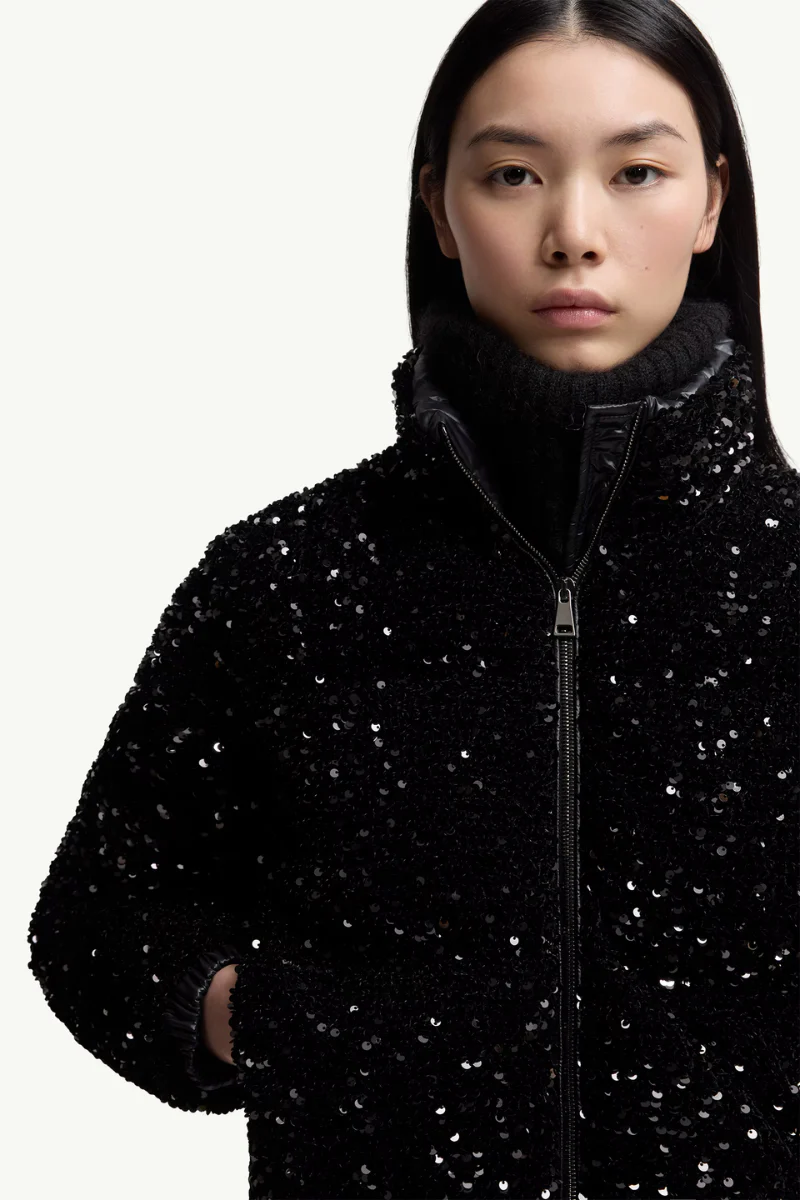 Louvi Sequin Down Jacket - Image 3