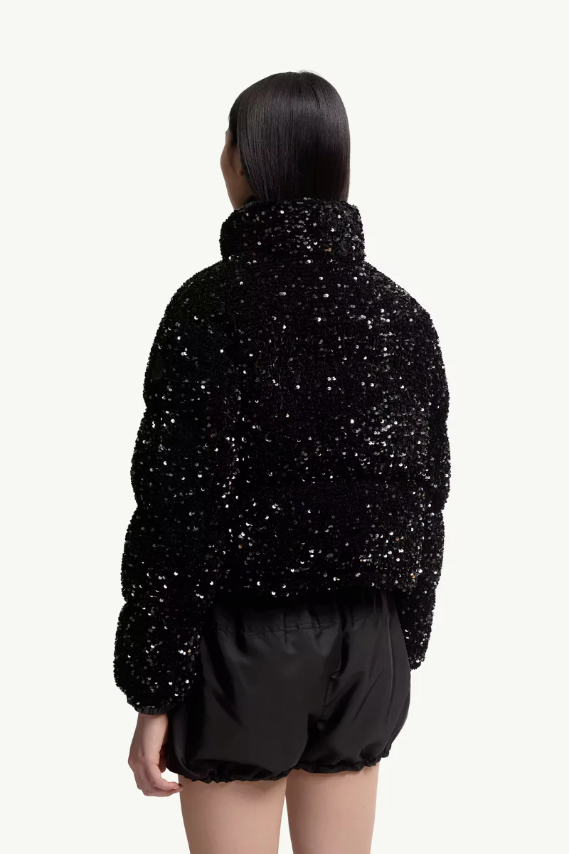 Louvi Sequin Down Jacket - Image 4