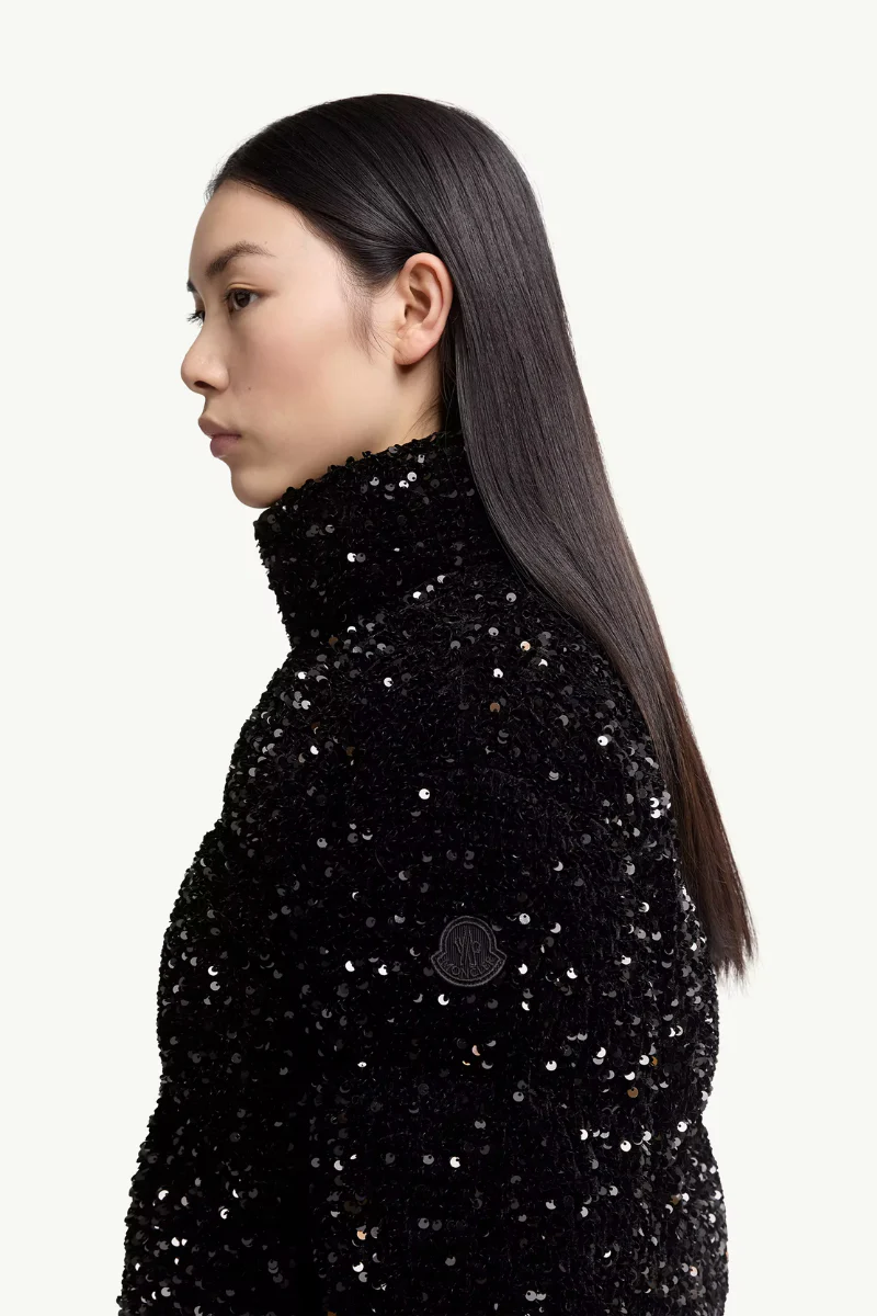 Louvi Sequin Down Jacket - Image 5