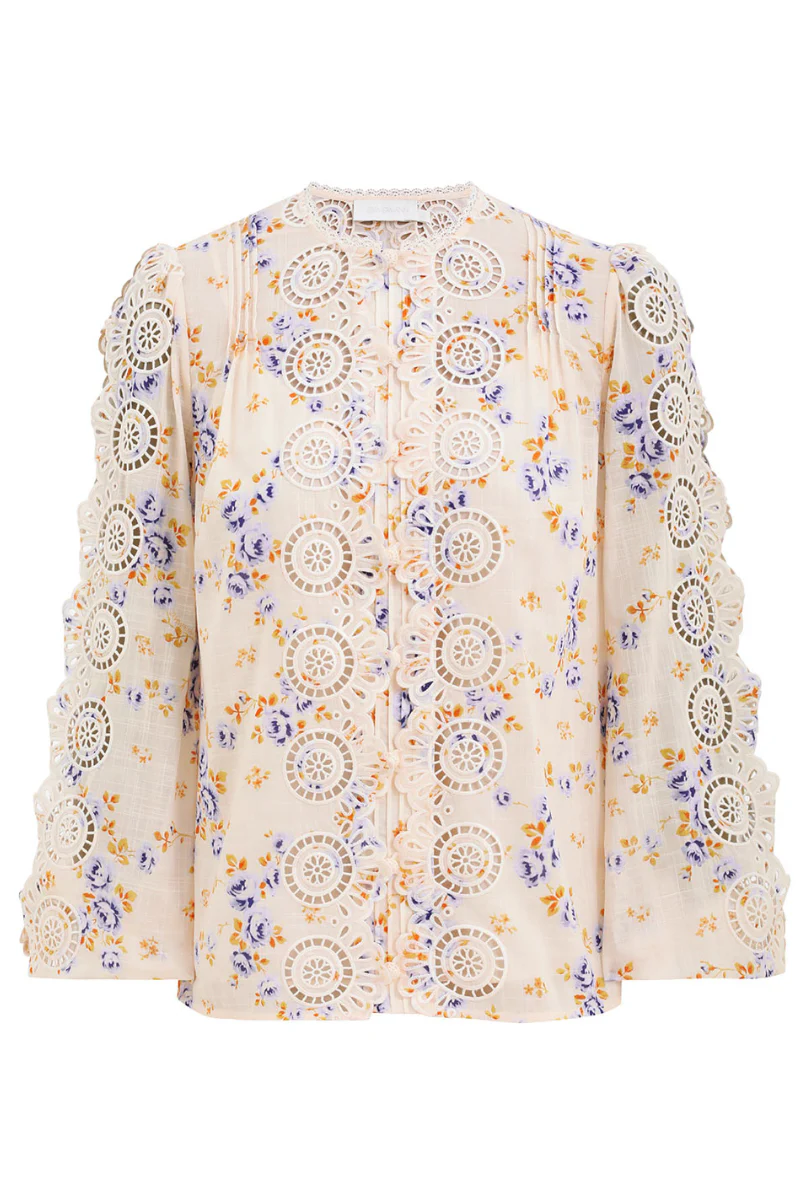 Lucky Embroidered Blouse