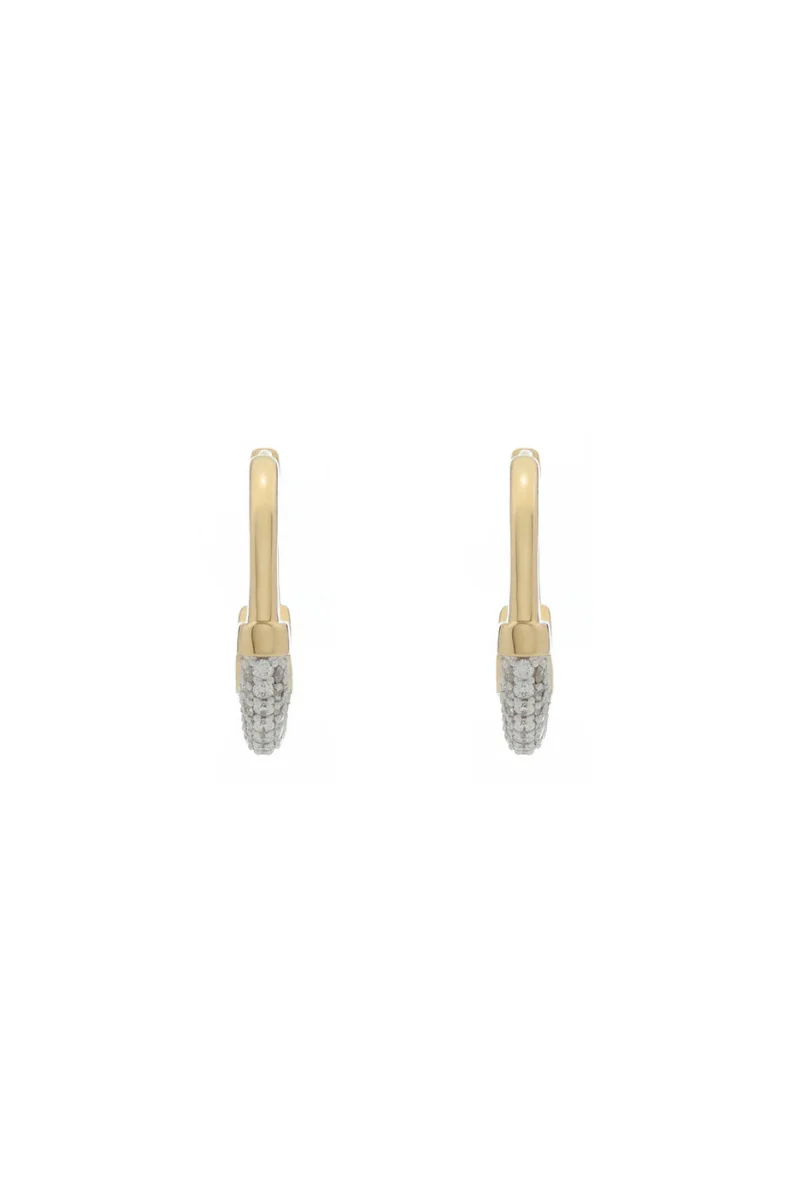 Luna Small Hoops - Image 3