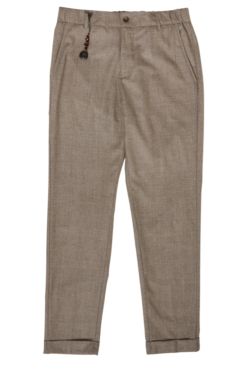 Magnifico Drawstring Plaid Pants