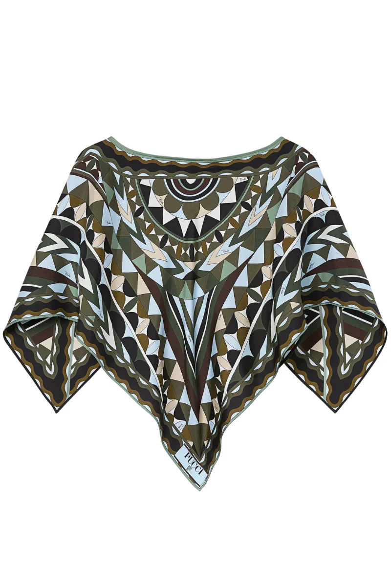 Manuba Print Silk Blouse