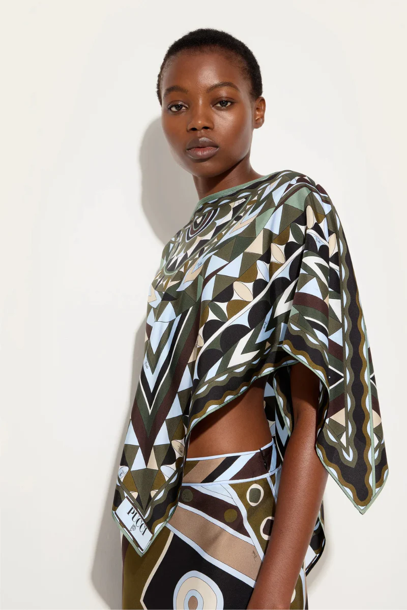 Manuba Print Silk Blouse - Image 2