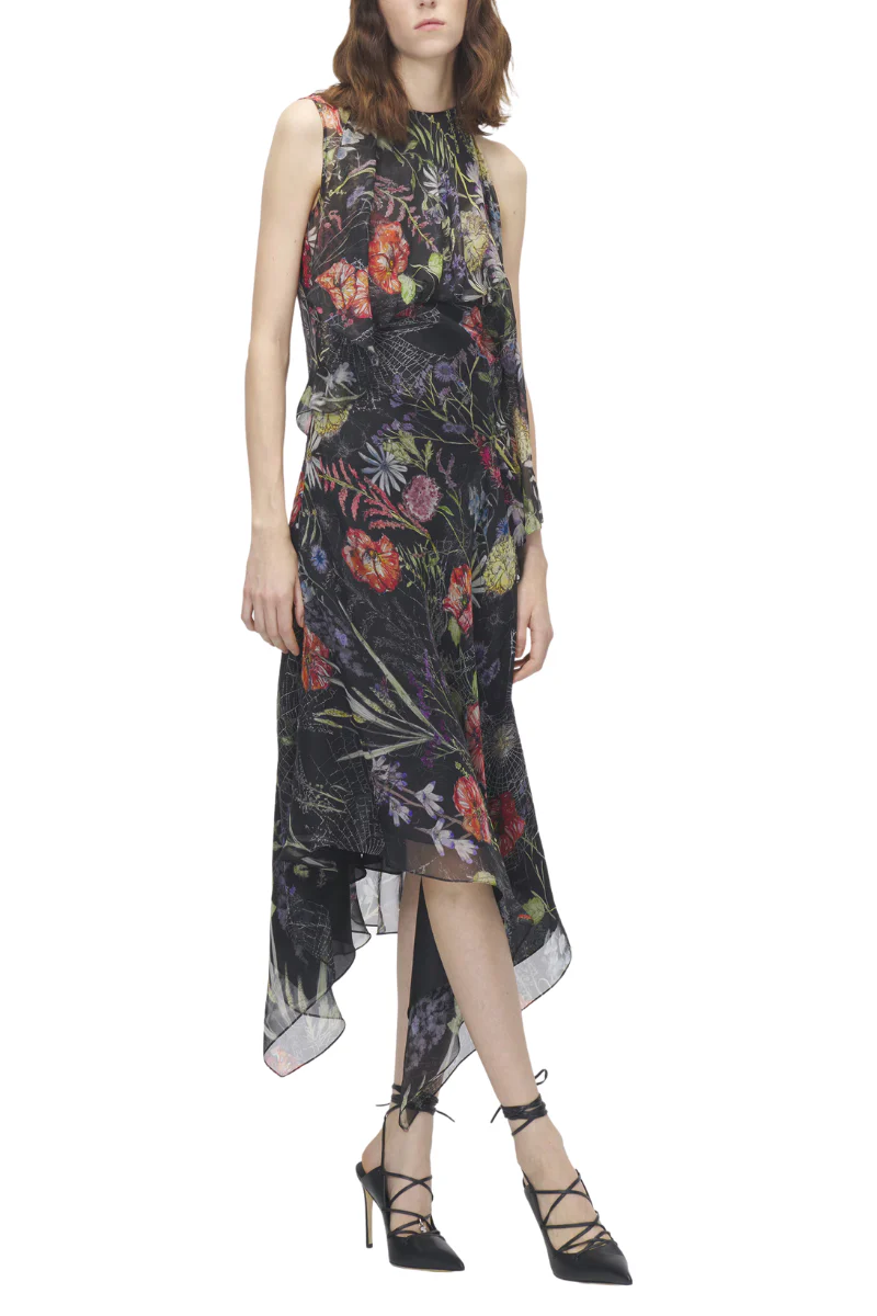Meadow Floral Print Dress
