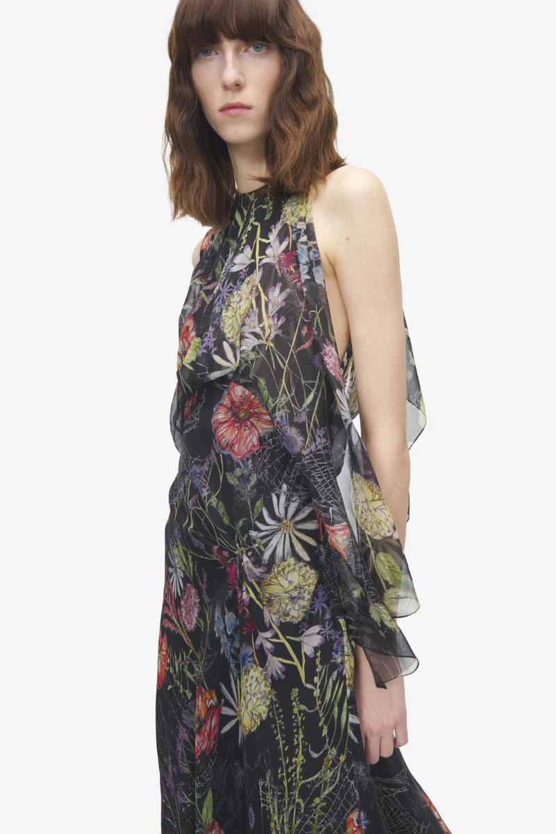 Meadow Floral Print Dress - Image 4