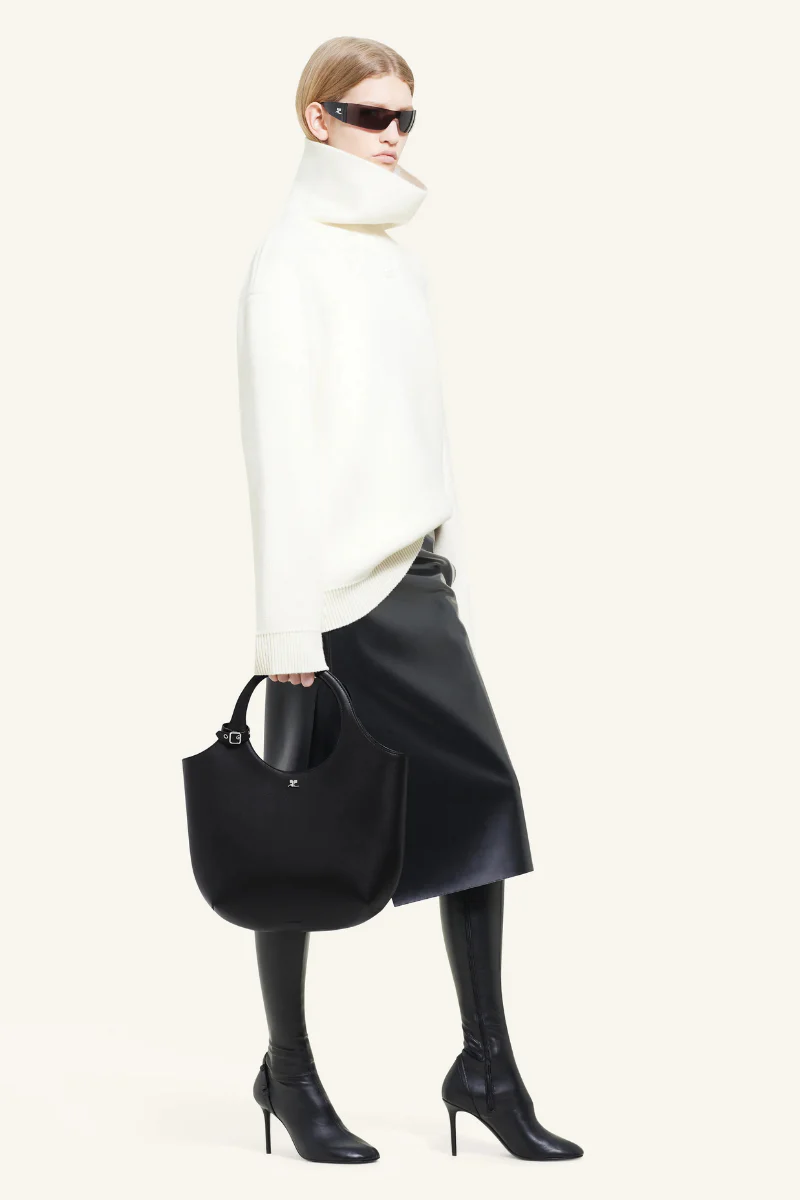 Medium Holy Leather Bag - Image 8