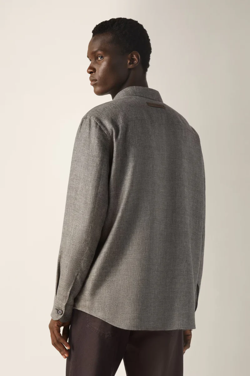 Mélange Overshirt - Image 3