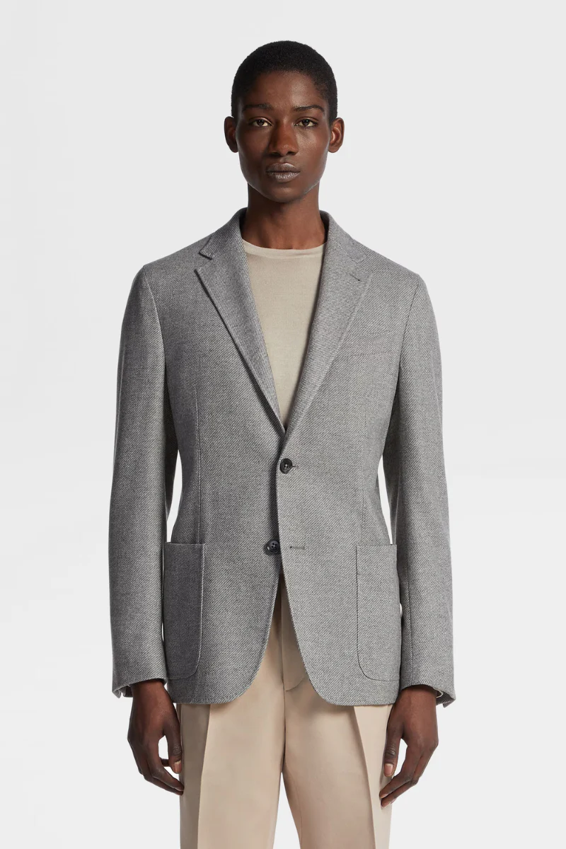 Mélange Trofeo Cashmere Jacket - Image 2