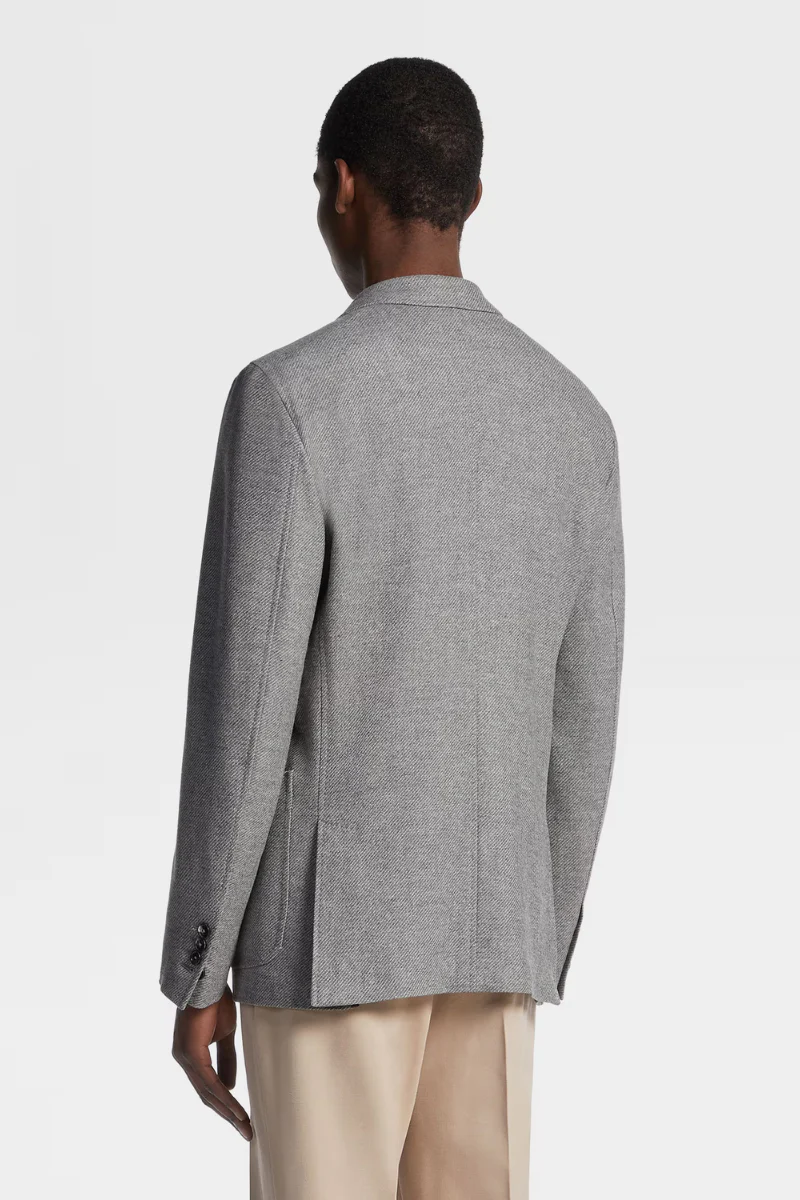 Mélange Trofeo Cashmere Jacket - Image 4