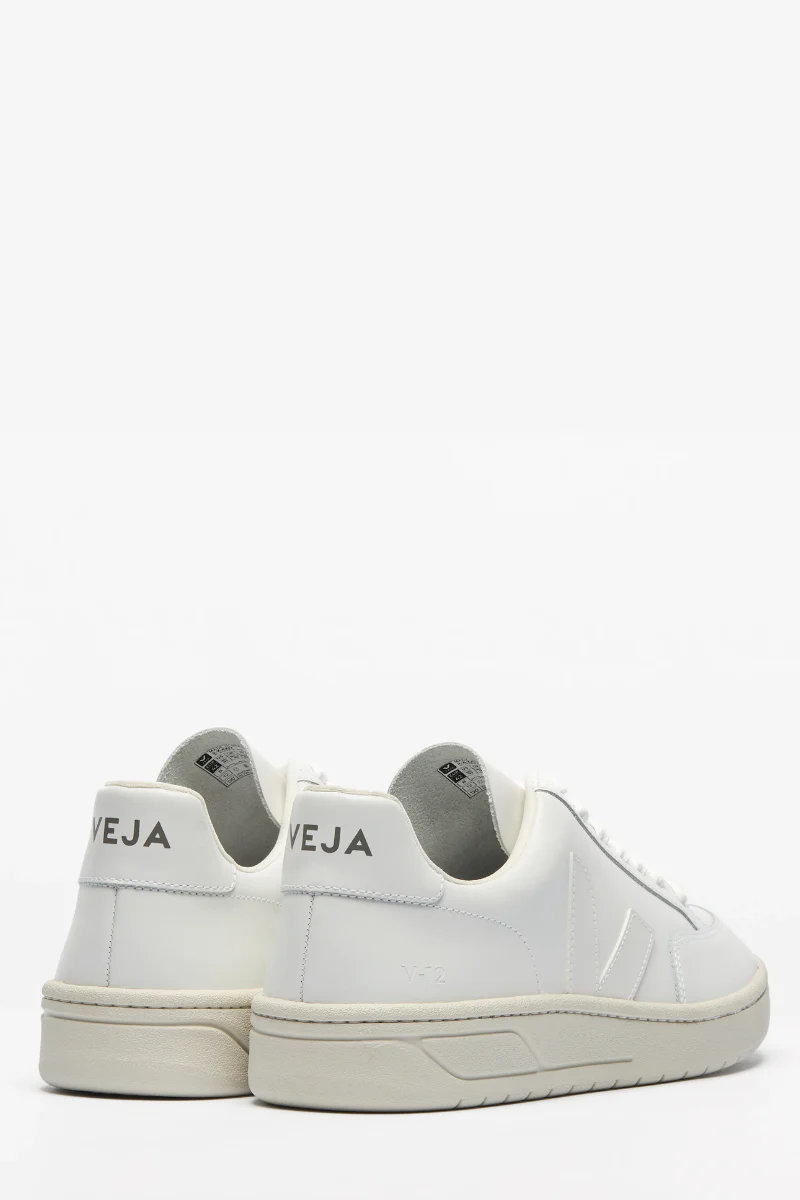 Mens V-12  Leather Sneakers - Image 2