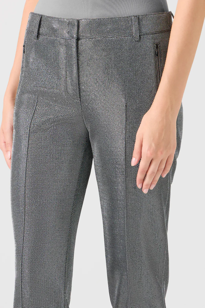 Metallic Birdseye Jersey Fabia Pants - Image 3